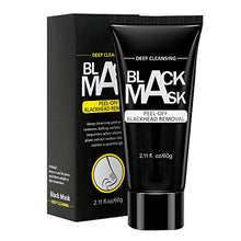 Load image into Gallery viewer, Blackhead Remover Mask Strips Peal off Black Mask Charcoal Mask for blackheads Bamboo Activated Charcoal Deep Cleansing,Pore Shrinking Facial Mask for Face and Nose