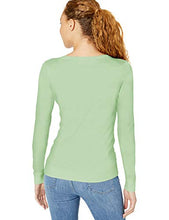 Load image into Gallery viewer, Amazon Essentials Women's Classic Fit Lightweight Long-Sleeve Crewneck Sweater, Bright Mint, Small