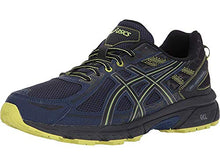 Load image into Gallery viewer, ASICS Men's Gel-Venture 6 Running Shoe, Indigo Blue/Black/Energy Green, 11.5 Medium US