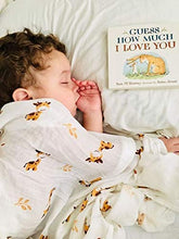 Load image into Gallery viewer, upsimples Baby Swaddle Blanket Unisex Swaddle Wrap Soft Silky Bamboo Muslin Swaddle Blankets Neutral Receiving Blanket for Boys and Girls, Large 47 x 47 inches, Set of 4-Sika Deer/Elephant/Lion/Fox