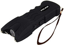 Load image into Gallery viewer, POLICE Stun Gun 916-59 Billion Rechargeable with Safety Disable Pin LED Flashlight, Black