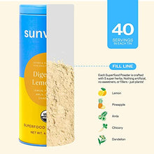 Load image into Gallery viewer, Sunwink Organic Superfood Powder Pack, Digestion Lemonade for Digestion and Gut Support, Beauty Fruit Punch for Glowing Radiant Skin. Plant Based Drink Mix. No Added Sugar (40 Servings)