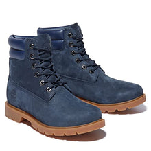 Load image into Gallery viewer, Timberland Women's Linden Woods Waterproof Fashion Boot, Navy Nubuck, 7.5