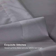 Load image into Gallery viewer, ILAVANDE Queen Bed Sheets Set Hotel Luxury Bed Sheets Set-1800 Series Platinum Collection Grey Bed Sheets Queen Set Wrinkle Free and Hypoallergenic-4 Piece Queen Sheet Set(Queen,Grey)