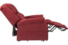 Load image into Gallery viewer, NM-101 Windermere Mega Motion Ultimate Power Lift Recliner Infinite Position Lay Flat and Zero Gravity Recliner. Duo Motors. Control Foot Rest & Back Separately. Ext Length. 77"(Burgungy)