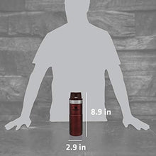 Load image into Gallery viewer, Stanley Classic Trigger Action Travel Mug 16 oz –Leak Proof + Packable Hot & Cold Thermos – Double Wall Vacuum Insulated Tumbler for Coffee, Tea & Drinks – BPA Free Stainless-Steel Travel Cup