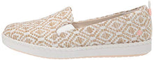 Load image into Gallery viewer, Clarks Women's Step Glow Slip Loafer Flat, Natural/White Weave, 070 M US