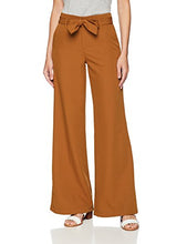 Load image into Gallery viewer, Lee Women's Flex Motion Regular Fit Wide Leg Self Tie Pant, Ochre, 16