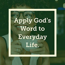 Load image into Gallery viewer, Tyndale NLT Life Application Study Bible, Third Edition, Large Print (Genuine Leather, Brown, Indexed, Red Letter) – New Living Translation Bible, Large Print Study Bible for Enhanced Readability