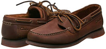 Load image into Gallery viewer, Clarks Men's Port View Boat Shoe, Mahogany Leather, 80 M US
