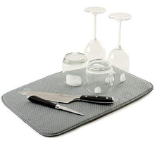 Load image into Gallery viewer, Norpro Dish Drying mat, 18" x 12", Gray