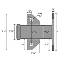 Load image into Gallery viewer, Quick Products QP-HS5839 Bolt-On Receiver Tube - 2", Black