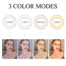 Load image into Gallery viewer, Selfie Ring Light, Rechargeable Selfie Fill Light with Retaining Clip On, Video Conference Light for Phone, Laptop, Zoom Meeting, Make up