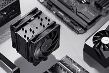 Load image into Gallery viewer, Noctua NH-U12A chromax.Black, 120mm Single-Tower CPU Cooler (Black)