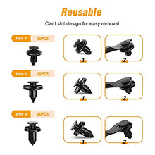 Load image into Gallery viewer, GOOACC 100PCS 7mm 8mm 10mm Compatible with Subaru Push Type Retainer Fasteners Rivets Clips OEM Upgrade for 90914-0007, 90913-0067 & 90914-0051 + Bonus Fastener Remover