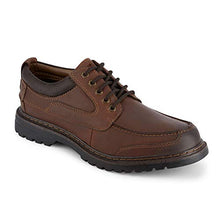 Load image into Gallery viewer, Dockers Mens Overton Leather Rugged Casual Oxford Shoe with Stain Defender - Wide Widths Available, Red Brown, 12 W