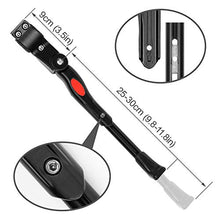 Load image into Gallery viewer, Adjustable Bicycle Kickstand, Aluminum Alloy Bicycle Side Kickstand with 2 Hexagon Wrenches, Fits for 24" 25" 26" 27" Mountain Bike/700c Road Bike/BMX/MTB
