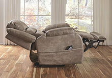 Load image into Gallery viewer, Signature Design by Ashley Barling Power Recliner Adjustable Headrest Mushroom