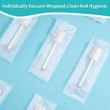 Load image into Gallery viewer, 48PCS Baby Toothbrush, Newborn Baby Tongue Cleaner Toothbrush Clean Baby Gums Disposable Tongue Cleaner Soft Gauze Toothbrush Infant Oral Cleaning Stick Dental Care for 0-36 Months Baby