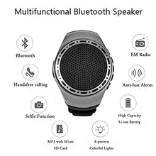 Load image into Gallery viewer, OriDecor Upgraded Wearable Waterproof Wireless Wrist Portable Sports Bluetooth Speaker Watch with Multi Function MP3 Player & FM Radio & Selfie & Ultra Long Standby Time for Running, Hiking, Climbing