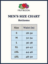 Load image into Gallery viewer, Fruit of the Loom Men's Eversoft Fleece Sweatpants & Joggers (Regular & Big, Big Man-Elastic Bottom-Navy, XX-Large