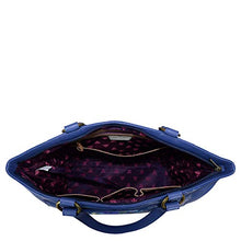 Load image into Gallery viewer, Anuschka Women’s Genuine Leather Classic Work Tote - Hand Painted Exterior - Garden of Delights