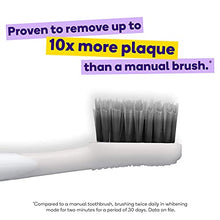 Load image into Gallery viewer, BURST Sonic Electric Toothbrush with Charcoal Toothpaste for Teeth Whitening, White