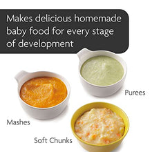 Load image into Gallery viewer, Baby Brezza One Step Baby Food Maker Deluxe – Automatically Steams & Blends Homemade Baby Food – Easy Way to Make Organic Food for Infants and Toddlers - Includes 3 Food Pouches & Filling Funnels