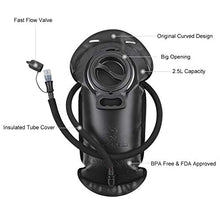 Load image into Gallery viewer, ROCKRAIN WindSeeker Insulation Hydration Cycling Backpack Pack with 2.5L BPA Free Leak Proof Water Bladder, Sufficient Storage Space for Outdoor Gear, for Cycling (Grey)