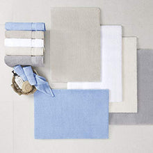 Load image into Gallery viewer, Madison Park Signature Marshmallow Bathroom Rug Non Slip, Luxrurious Plush Mat, Absorbent, Quick Dry, Spa Design Bath Room Décor, 24x72, White