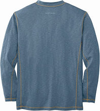 Load image into Gallery viewer, Legendary Whitetails Men's Standard Maverick Slub Henley Shirt, Blue Mirage, XX-Large