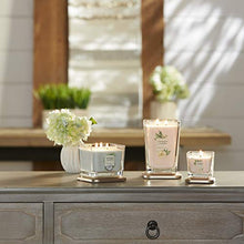 Load image into Gallery viewer, Yankee Candle Elevation Collection with Platform Lid Medium 3-Wick Square Scented Candle, Shore Breeze