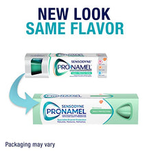 Load image into Gallery viewer, Sensodyne Pronamel Daily Protection Enamel Toothpaste for Sensitive Teeth, to Reharden and Strengthen Enamel, Mint Essence - 4 Ounces (Pack of 3)