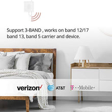 Load image into Gallery viewer, HiBoost 3-Band Cell Phone Signal Booster Up to 1,000 sq ft for Home & Office,Boosts Band 12/17/13/5, 3G 4G LTE Voice and Data for Verizon,T-Mobile, AT&T,Cellular Repeater Amplifier Kits with APP