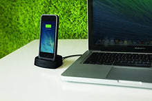 Load image into Gallery viewer, mophie Juice Pack Dock iPhone 5/5s/SE - Black