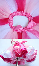 Load image into Gallery viewer, BGFKS LayeredTulle Rainbow Tutu Skirt for Newborn Baby Girls 1st Birthday Photography Outfit Sets.