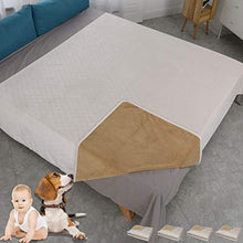 Load image into Gallery viewer, W-ZONE Waterproof Dog Bed Cover Pet Blanket for Furniture Bed Couch Sofa Reversible (5282, Cream+Sand)