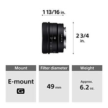 Load image into Gallery viewer, Sony FE 40mm F2.5 G Full-Frame Ultra-Compact G Lens