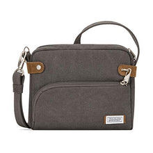 Load image into Gallery viewer, Travelon Anti-theft Heritage Crossbody Bag, Pewter