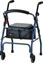 Load image into Gallery viewer, NOVA Medical Products Cruiser II Walker, Blue