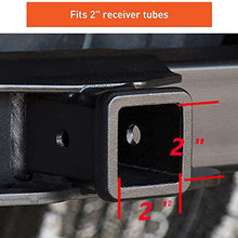 Load image into Gallery viewer, Heavy American Flag Metal Trailer Hitch Cover for 2 inch Receivers(with 5/8-Inch Pin Diameter Trailer Hitch Lock )