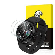 Load image into Gallery viewer, SPGUARD Galaxy Watch 4 46mm Screen Protector, 3 Pack Tempered Glass Screen Protector Compatible with ONLY Samsung Galaxy Watch4 Classic 46mm (2021 Released)(NOT for Other Models)