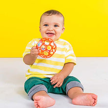 Load image into Gallery viewer, Bright Starts Oball Rattle Easy-Grasp Toy, Ages Newborn Plus, Red, 4"