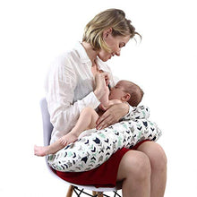 Load image into Gallery viewer, Miracle Baby Baby Breastfeeding Nursing Pillow and Positioner,Machine Washable,U Shape Nursing and Infant Support Pillow Bonus Head Positioner(Arrow)