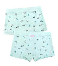 Load image into Gallery viewer, BOOPH Girls Underwear Panties 5Pc Cotton Kids Boyshort 7-9 Years Multicoloured 1