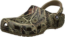 Load image into Gallery viewer, Crocs Classic Realtree Clog | Camo, Khaki, Men's 9, Women's 11 Medium