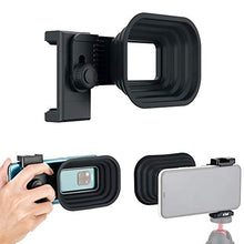 Load image into Gallery viewer, JJC Cell Phone Anti-Reflection Camera Lens Hood for iPhone and Android to Block Reflection and Glare When Shooting Through Glass Window, Great Tool for Taking Reflection-Free Clear Photos and Videos