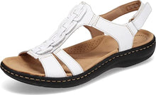 Load image into Gallery viewer, Clarks Laurieann Kay White Leather 8.5 B (M)