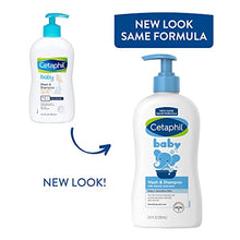 Load image into Gallery viewer, Cetaphil Baby Wash & Shampoo with Organic Calendula |Tear Free | Paraben, Colorant and Mineral Oil Free | 13.5 Fl. Oz (Packaging May Vary)