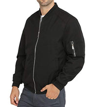 Load image into Gallery viewer, WULFUL Mens Casual Lightweight Jacket Softshell Flight Bomber Jacket Varsity Windbreaker